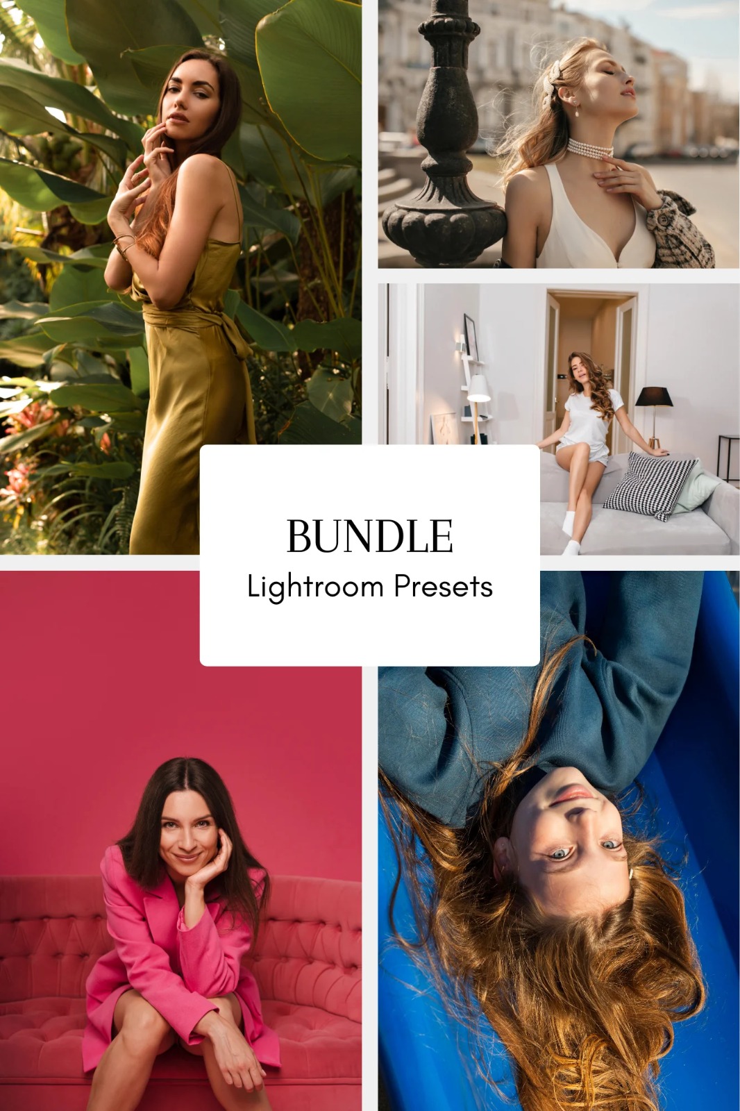 Sunveil + Rosehaze + Frostkiss + Goldwhisper + Pearlmist — Presets Bundle